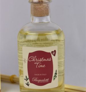 Profumo per ambiente con bastoncini Christmas Time